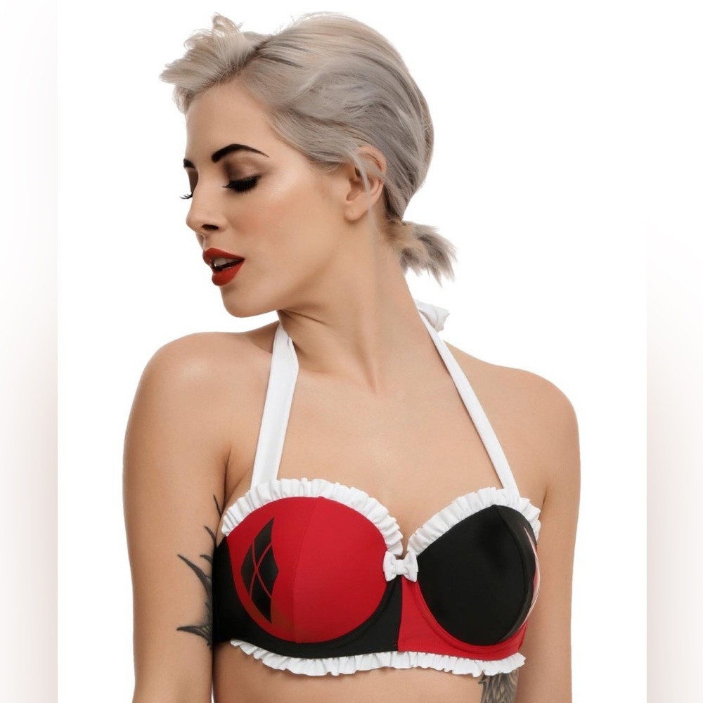 Harley Quinn Swim Top